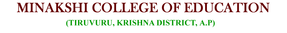 MINAKSHI COLLEGE OF EDUCATION